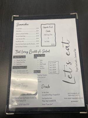 Menu   at Dajen Eats in Eatonville