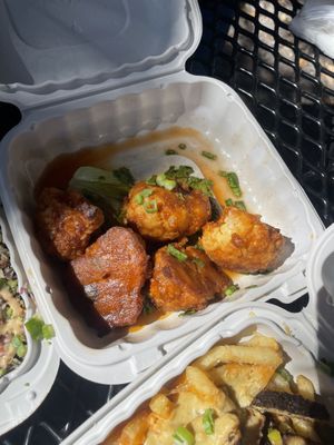 buffalo cauliflower side   at Dajen Eats in Eatonville