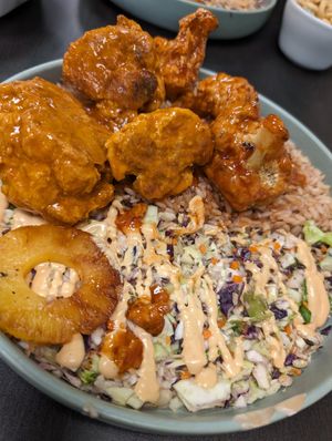 Cauliflower bowl at Dajen Eats in Eatonville