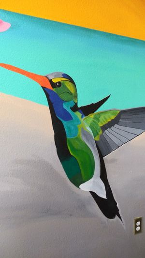 Mural at Dajen Eats in Eatonville