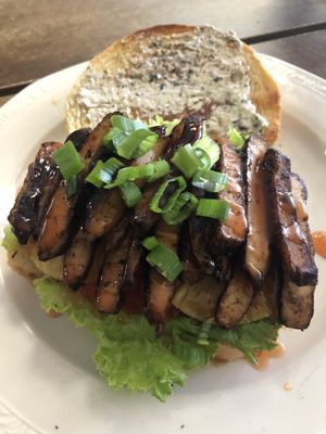 Jerk sammich
 at Dajen Eats in Eatonville
