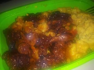 Frozen meals delivered - chickn wings and mac and cheeze at Dajen Eats in Eatonville