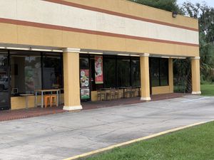 Front of restaurant  at Dajen Eats in Eatonville