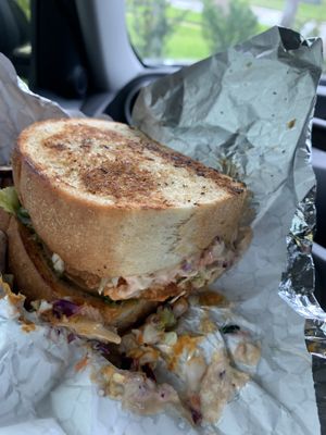 Identity crisis. Delicious!!!! at Dajen Eats in Eatonville