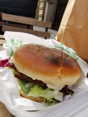 Something something Bella at Göteburgare Vegan in Gothenburg