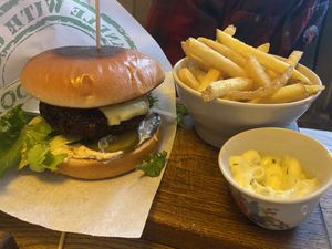   at Göteburgare Vegan in Gothenburg