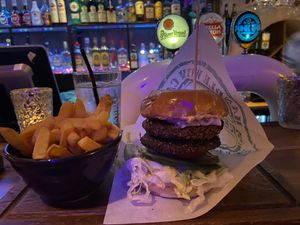 Double!!  at Göteburgare Vegan in Gothenburg