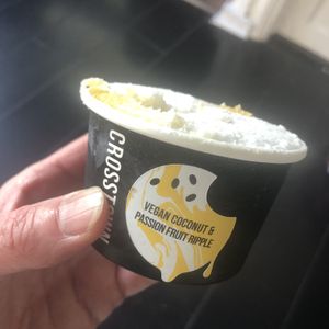 Vegan ice cream   at Crosstown Doughnuts - Shoreditch in East London