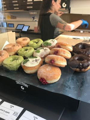 Doughnuts  at Crosstown Doughnuts - Shoreditch in East London
