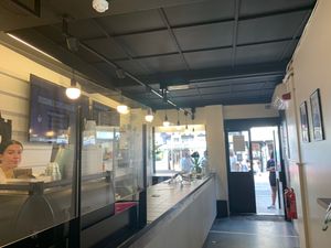 interior at Crosstown Doughnuts - Shoreditch in East London