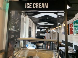 ice cream station at Crosstown Doughnuts - Shoreditch in East London
