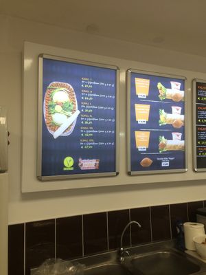 Menu 1 at Cigköftem - Van Swindenstraat in Amsterdam