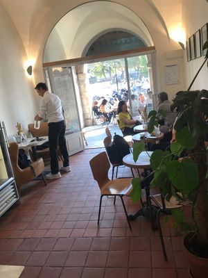 Seating at Mandarine in Paris