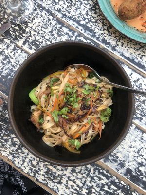 Noodles  at Simbiosis in Ibiza