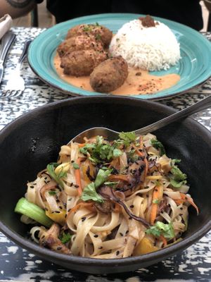 Noodles  at Simbiosis in Ibiza