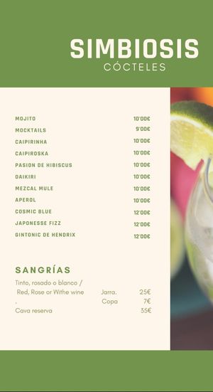 Cocktails 09/22 at Simbiosis in Ibiza