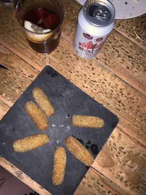 croquettes  at Simbiosis in Ibiza