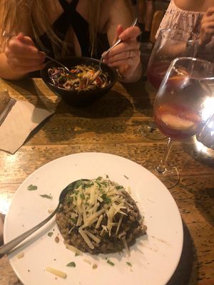 Risotto  at Simbiosis in Ibiza