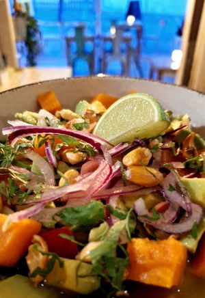 Ceviche de algas at Simbiosis in Ibiza