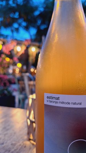 Orange wines at Simbiosis in Ibiza