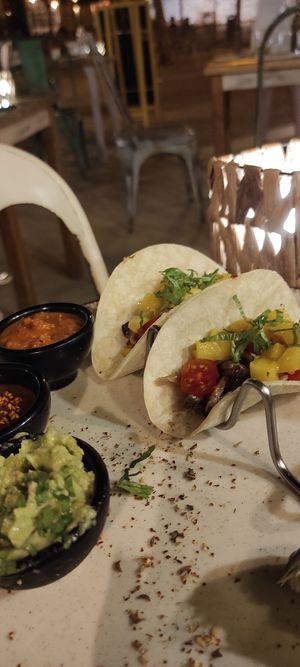 Tacos at Simbiosis in Ibiza