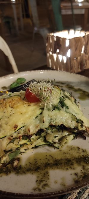 Lasaña at Simbiosis in Ibiza