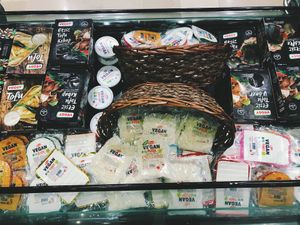 Vegan Section at CarrefourSA in Istanbul