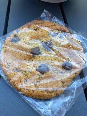 Chocolate chip cookie at Veg on the Edge in Santa Cruz