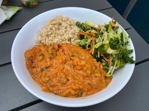 Peanut Bowl at Veg on the Edge in Santa Cruz
