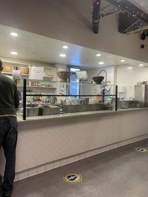 Inside  at Veg on the Edge in Santa Cruz