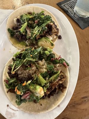 Veg tacos   at Veg on the Edge in Santa Cruz