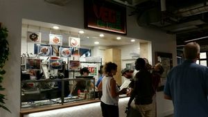 counter at Veg on the Edge in Santa Cruz