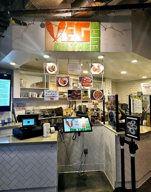 Restaurant in food court at Veg on the Edge in Santa Cruz