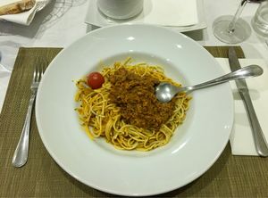 Spaghetti Seitan  at Xisko in Guimaraes