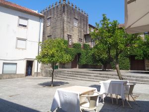 esplanada at Xisko in Guimaraes