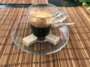 A good coffee  at Veggie in Casablanca