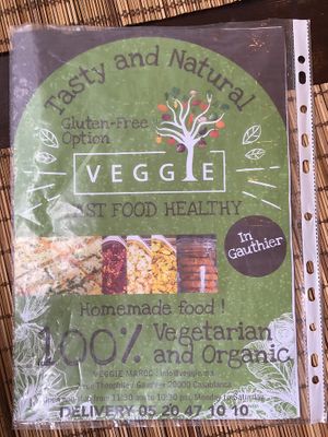 Veggie Menu at Veggie in Casablanca