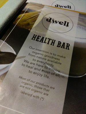 health bar  at Dwell in Bergen