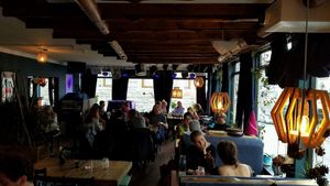 main dining room at Dwell in Bergen