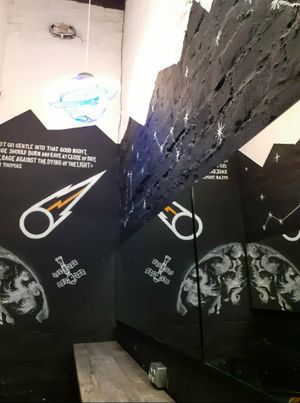 The venue at Falafel Bro - Oruzheynyy in Moscow