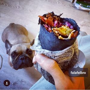 Yummy falafel, love by everyone!  at Falafel Bro - Oruzheynyy in Moscow