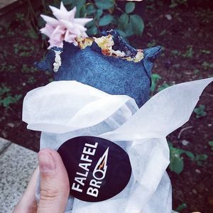 Delicious falafel  at Falafel Bro - Oruzheynyy in Moscow