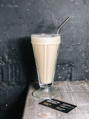 Peanut Milkshake at Falafel Bro - Oruzheynyy in Moscow