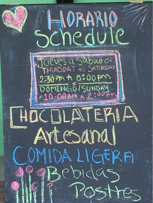 Hours; at Casa Cacau in Ajijic