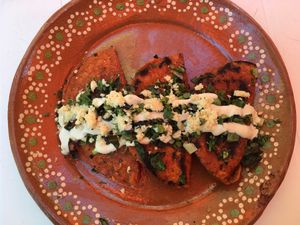 Enchiladas   at Casa Cacau in Ajijic