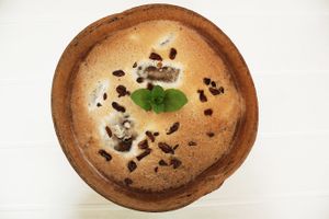 “Carnaval Alegre”
Cold Cacao Drink with Mint & Vanila
Bebida fría de Cacao con Menta y Vainilla!!!! at Casa Cacau in Ajijic