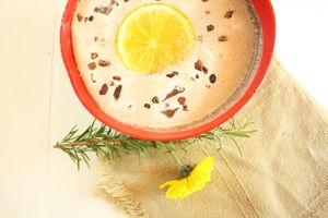 La Jimmy’s 
Cold Cacao Drink Orange & Vanila 
Bebida fría de Cacao con Naranja y vainilla.  at Casa Cacau in Ajijic