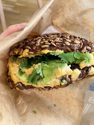 Falafel spread  at CPH - Lagkagehuset - T2 in Copenhagen