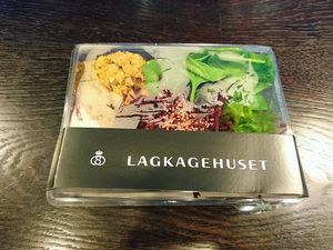 Falafel salad, 65 dkk at CPH - Lagkagehuset - T2 in Copenhagen