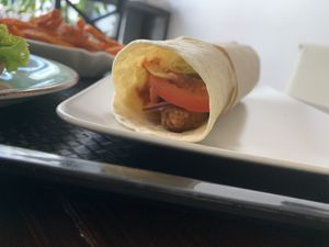 Mexican wrap at Veggie Kitchen in Marktheidenfeld